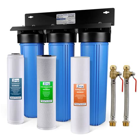 whole house filter lowes|full house water filtration systems.